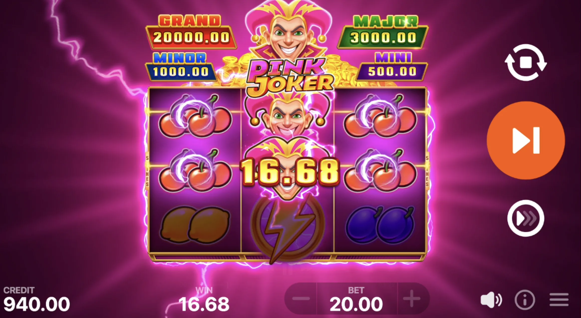 Pink Joker: Hold and Win Slot